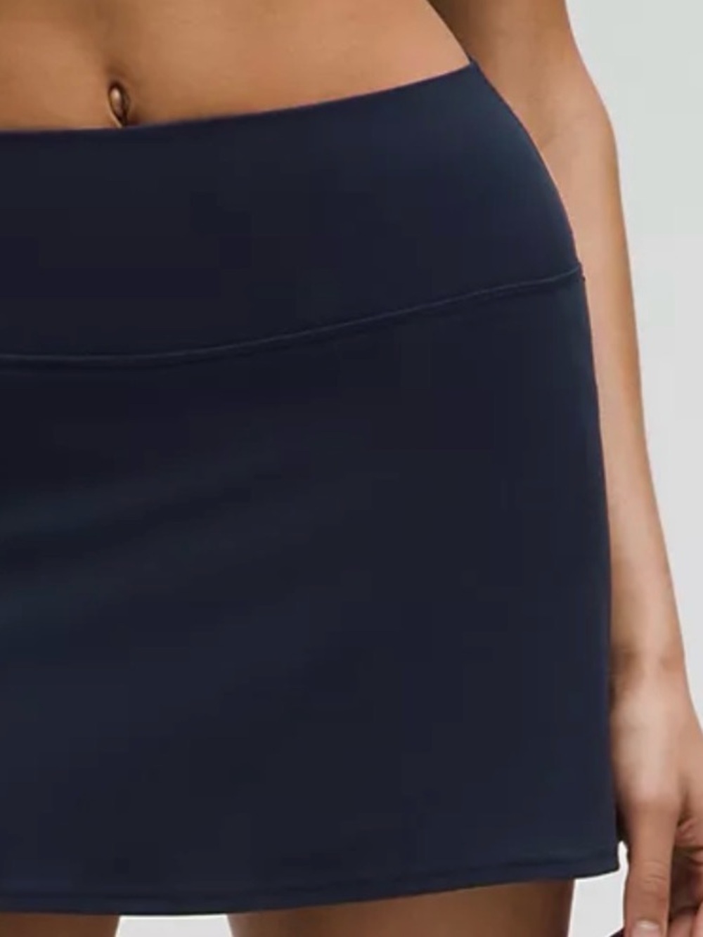lululemon athletica  Navy align high rise tennis  Skirt size 12